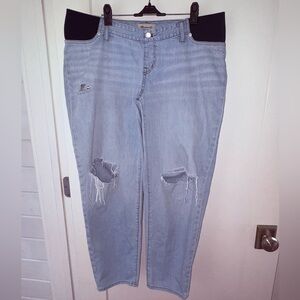 Madewell the Maternity slouchy boyjean sz 31 EUC